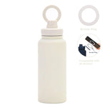 32 Oz Insulated Stainless Steel Sports Bottle Insulated Mug with Magnetic Phone Holder Outdoor Sports Water Bottle Thermos