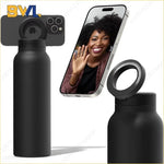 32 Oz Insulated Stainless Steel Sports Bottle Insulated Mug with Magnetic Phone Holder Outdoor Sports Water Bottle Thermos